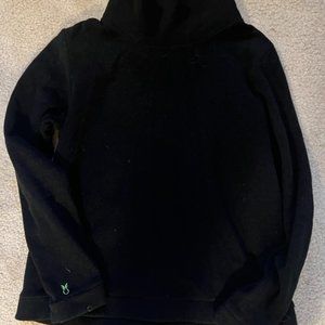 Dudley Stephens Park Slope Turtleneck in Velo Fleece (black) - L (10-12)